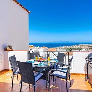 Bellarosa Sunset Ocean View In With Airco, Garage Costa Adeje (Tenerife)